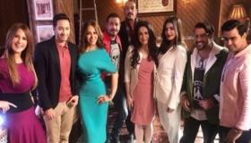 حمادة هلال ونجوم مسلسل “ابن أصول” من داخل كواليس التصوير