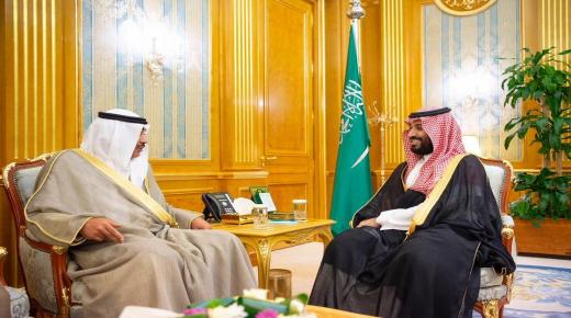 الأمير محمد بن سلمان يلتقي نائب رئيس مجلس الوزراء ووزير الخارجية الكويتي